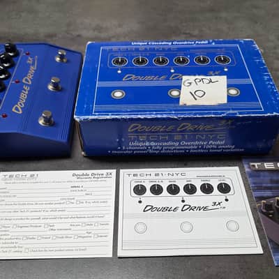 DAVE MUSTAINE'S MEGADETH Studio Album Recorded Tech 21 Double Drive 3x Unique Cascading Overdrive Guitar Pedal Artist Owned by Dave Mustaine Signed COA image 15