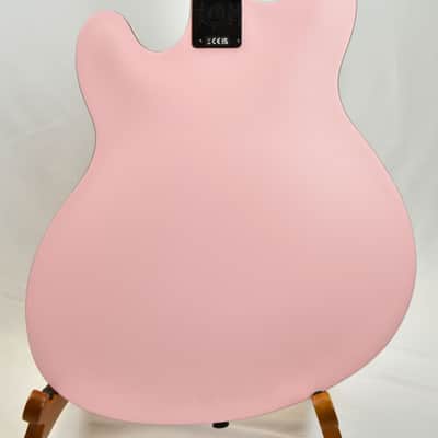 Fender Tom DeLonge Starcaster Shell Pink SH-5 Duncan Custom Semi Hollow with Locking Tuners image 11