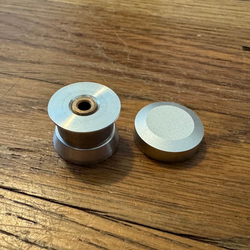 Tascam 32 34B 34 22-2 22-4 Tension Roller Guide & Cap. Teac X-3 X-3R X-300 X300R image 1