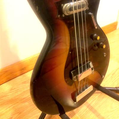 Vintage-Framus-strato-star-bass-1960's-German-awesome-refinished-neck-RARE, image 4