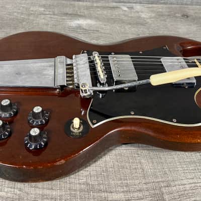 Gibson SG Standard with Maestro Vibrola 1970 - Cherry image 3