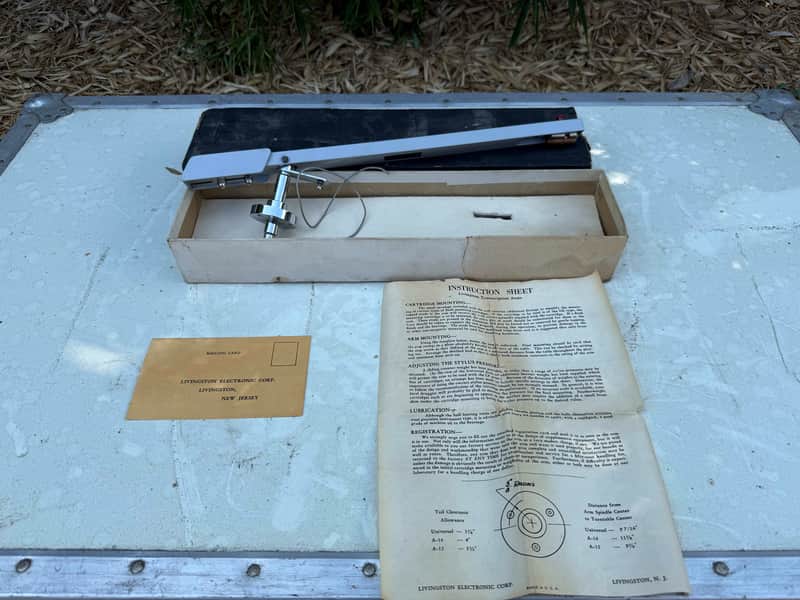 Livingston Electric Corp. Transcription Arm Model A-16 image 1
