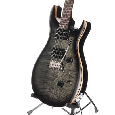 PRS SE Custom 24 Electric Guitar Charcoal Burst (P) (36413) image 3
