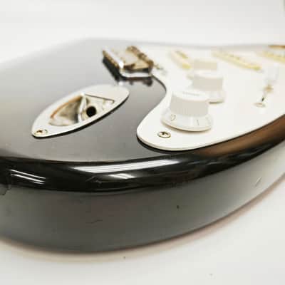 Fender Japan Stratocaster ST57-115 Black 1980's Electric Guitar Made in Japan, V4321 image 4