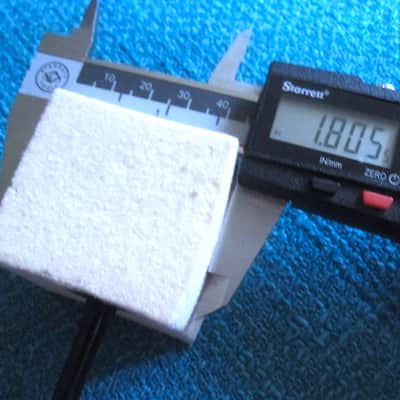 Square Felt Bass Drum Beater - NOS image 4