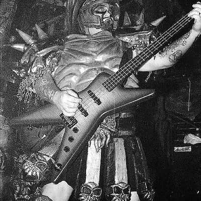 Washburn USA Custom Shop Dimebag Darrell DB2000 Dime gift GWAR Artist Signed RARE Bass Guitar D3 image 2