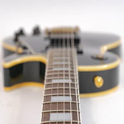 1978 Greco EG1000B Les Paul Custom style Guitar w/ Maxon Pups, Split Diamond Inlay, Gigbag image 7