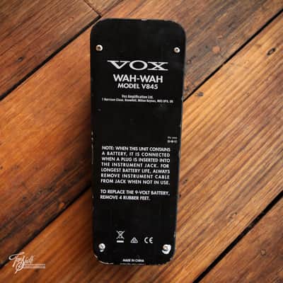 Vox V845 Wah Pedal image 2