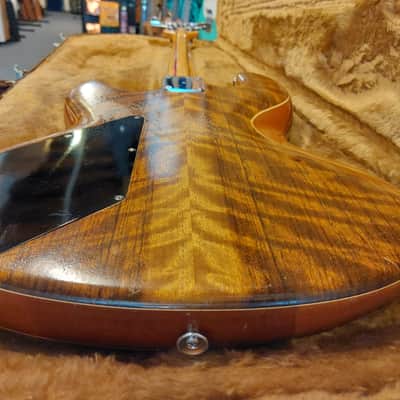 Wal Mk1 Custom 4-string bass guitar 1984 made in UK Mahogany/Schedua image 12