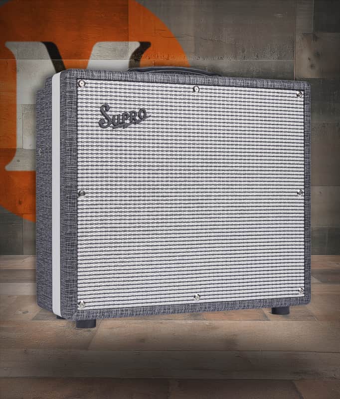 Supro Black Magick Reverb - 25W 1x12 Combo - Black Rhino (1696RT) image 1