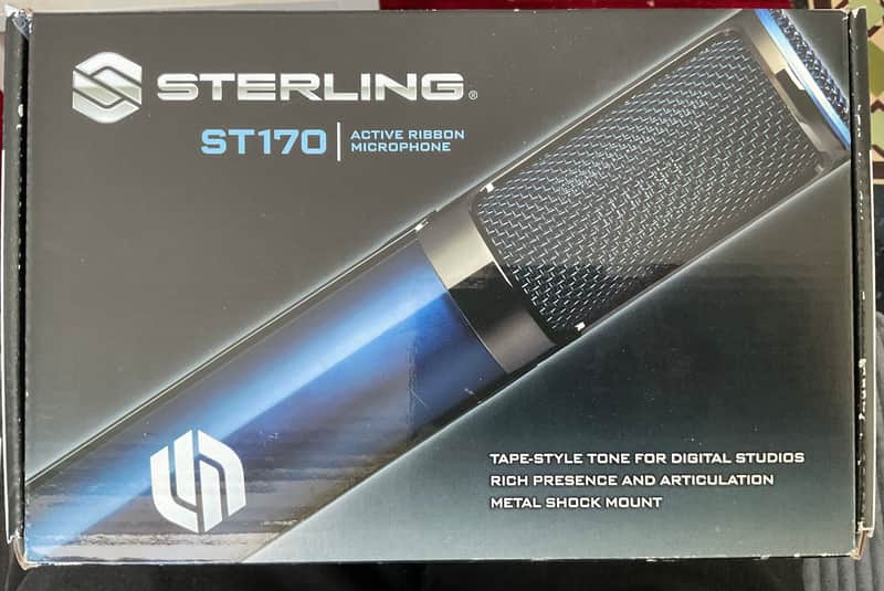 Sterling Audio ST170 Active Ribbon Microphone complete image 1