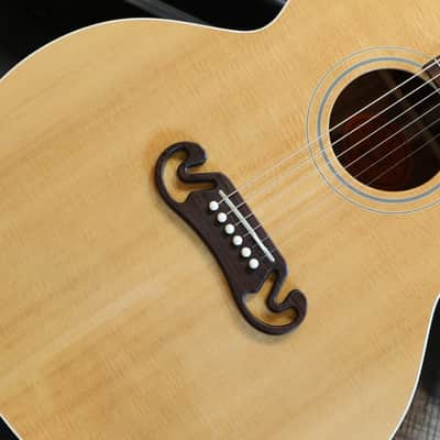 2005 Gibson J-100 Xtra Jumbo Acoustic Guitar Antique Natural + HSC image 4