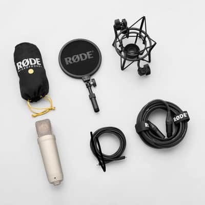 RODE NT1 5th Generation Cardioid Condenser Microphone 2024 - Present - Nickel image 2