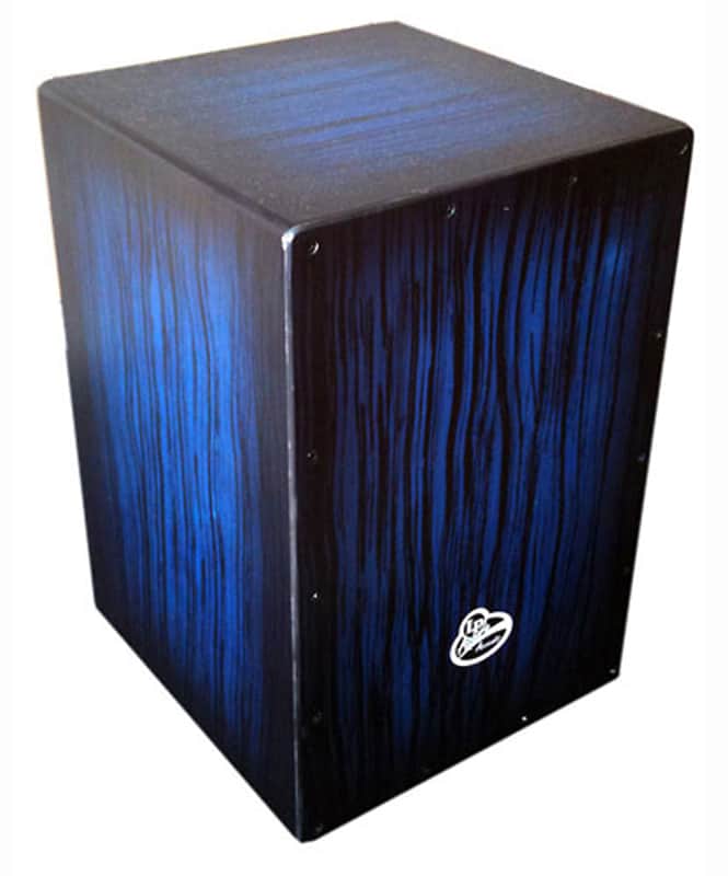 LP Aspire Accents Cajon - Blue Burst Streak LPA1332-BBS image 1