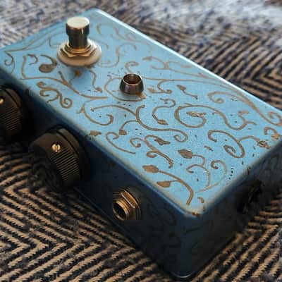 Flattley Guitar Pedals 'The Chief' British Overdrive (Early Hand-Painted Prototype) 2016 UK image 1