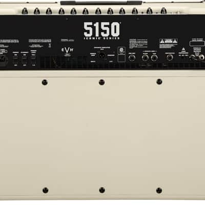 EVH 5150 Iconic Series 60-watt 2 x 12-inch Tube Combo Amp - Ivory image 5