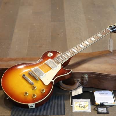 Unplayed! 2021 Custom Shop Murphy Lab '59 Les Paul Standard Reissue Electric Guitar Heavy Aged Slow Iced Tea Fade + COA OHSC image 1