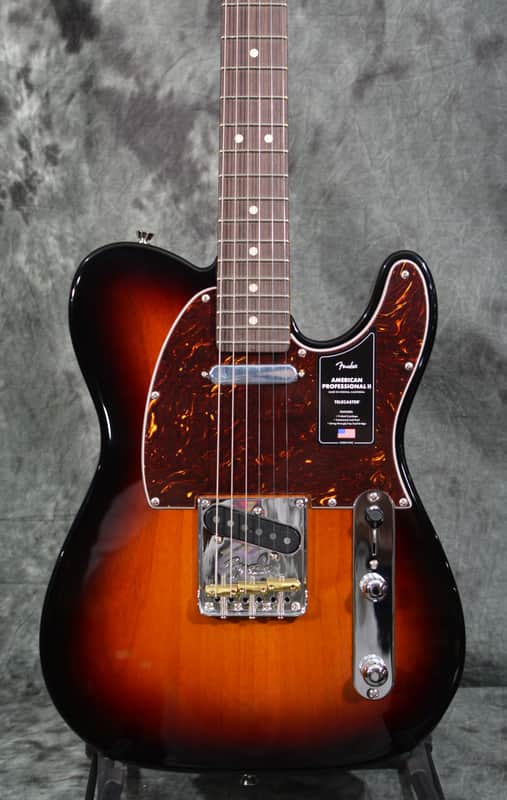 Fender American Professional II Telecaster 3-Color Sunburst Rosewood w/ FREE Same Day Shipping image 1