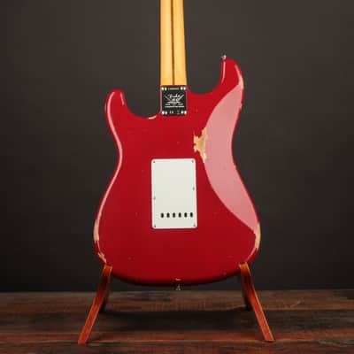 Fender Custom Shop LTD 70th Anniversary Fat '54 Stratocaster Dakota Red/Relic image 15