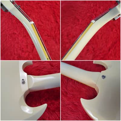 Burny RSG-60 '63 Revival Series - SG Standard - 1988 - White - Original VH-3 Pickups - Made In Japan MIJ image 13