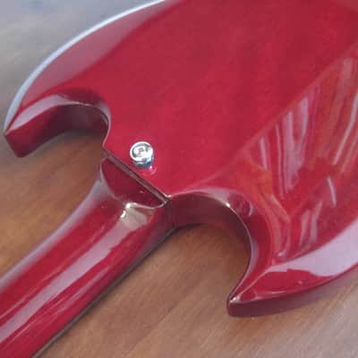 Epiphone SG, G-400 CH Transparent Cherry Gloss Red w/case image 3
