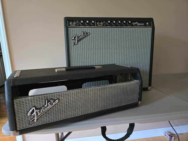 Fender BANDMASTER 1966 w/Mather Cab image 1