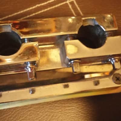Pearl Style  7/8" Bass Drum Double Tom Mount / Plate / Bracket NICE SHAPE image 10