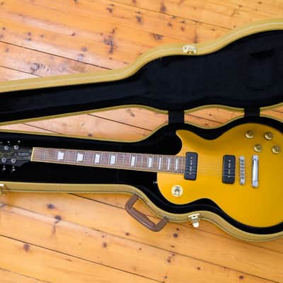 Epiphone '56 Les Paul Standard Goldtop (Korean Era) w/ Seymour Duncan P90s & Hard Case image 7