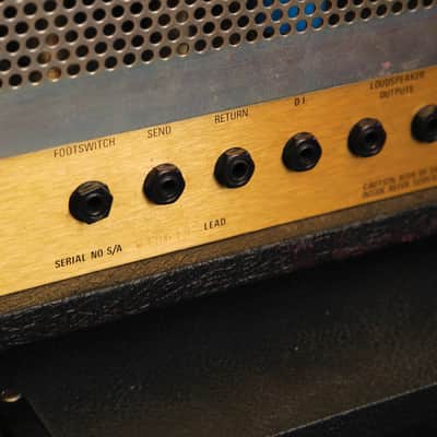 Marshall JCM 25/50 2550 Jubilee 2-Channel 50-Watt Guitar Valve Amplifier Head 1988 Pre-Owned image 10