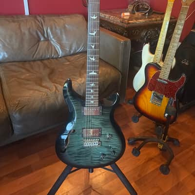 PRS S2 Custom 22 Semi-Hollow 2014 - Blue Crab Smokeburst image 1