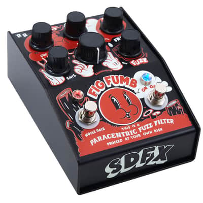 Stone Deaf Fig Fumb Paracentric Fuzz Pedal - Limited Edition Black image 3