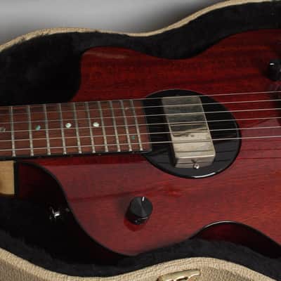 Rick Turner Model 1 LB Reissue Owned by Jeff Tweedy of Wilco Semi-Hollow Body Electric Guitar (2001), ser. #59/120, original blond tolex hard shell case. image 15