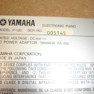 Yamaha P-120 88-key Digital Piano Keyboard w/ Accessories image 19