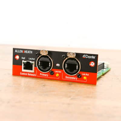 Allen & Heath M-Dante Dante Module for iLive and GLD Mixing Systems CG012MR image 1