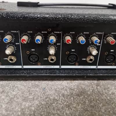 ProSound N73HH - Powered Mixer Head - 4 Channel - Black - Good w/ Power Cable image 10