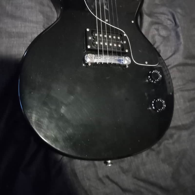 2003 Epiphone Les Paul Junior Black Sparkle