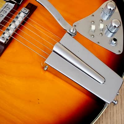 1960s Guyatone SG-12T Vintage Electric Guitar w/ Gold Foil Pickups