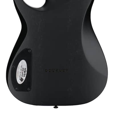 Schecter Keith Merrow KM-7 MK-III EX 7-string Baritone Electric Guitar - Satin Black Open Pore (882) image 6