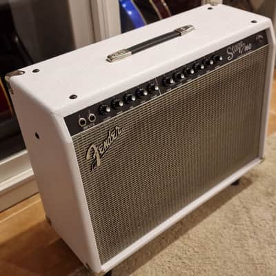 Fender Stage 160 2-Channel 160-Watt 2x12" Solid State Guitar Combo 1999 - 2002 - White image 2