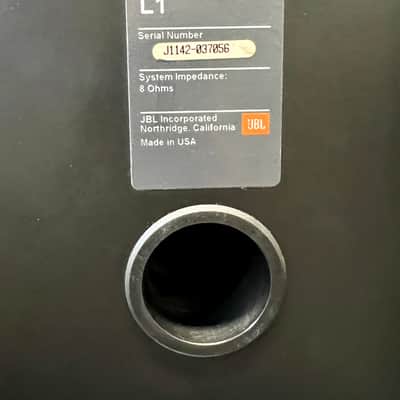 JBL L1 Vintage 2-Way Speakers 200W Black Ash; Tested image 9