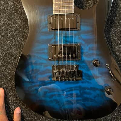 Jackson Dinky JS20 DKQ1 - Transparent Blue image 2