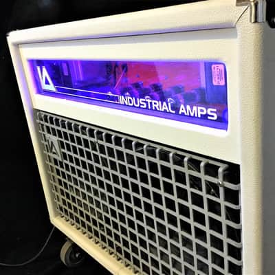 Industrial Amps Rock 120  Combo White Handmade Boutique Tube Guitar Amplifier image 1