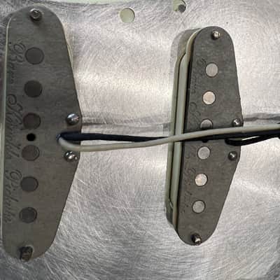 Fender Stratocaster Body with MJT Relic with Loaded Bare Knuckle Pickups Mothers Milk image 7