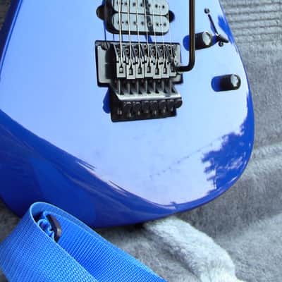 Squier Stagemaster 7 String 2000 Cobalt Blue image 8