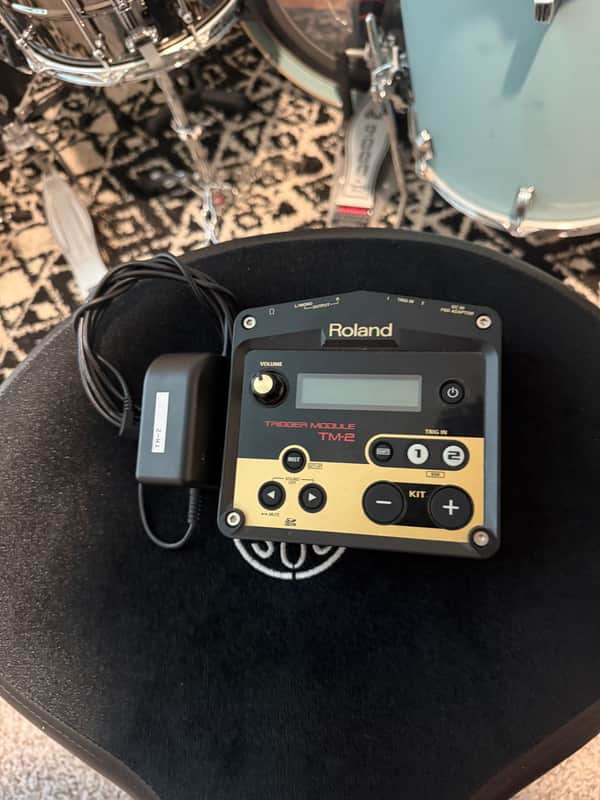 Roland TM-2 Drum Trigger Module 2014 - 2020 - Black image 1