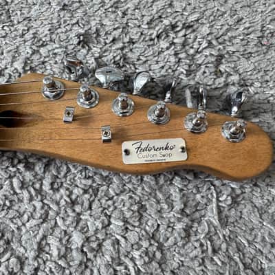 Fedorenko Custom Telecaster Hollowbody Lightweight Tele Custom shop Ash body blues rock classic guitar Unique boutique Glassy sound image 4