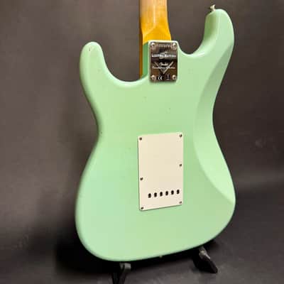 Fender Custom Shop LTD `62 Poblano Stratocaster Journeyman CC Faded Aged Surf Green image 8