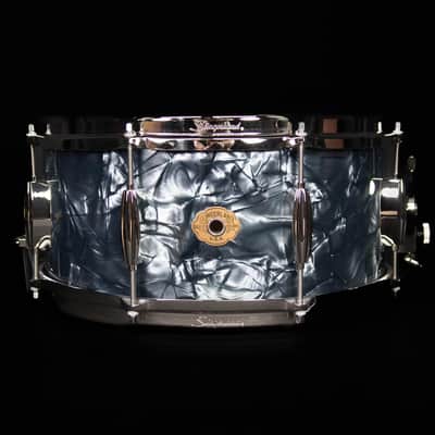 Slingerland 14" x 6.5" Radio King Artist Snare Drum, Black Diamond Pearl image 1