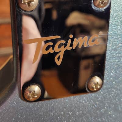 Tagima Brazil Jet Blues Deluxe Lake Placid Blue w/ OHSC image 17