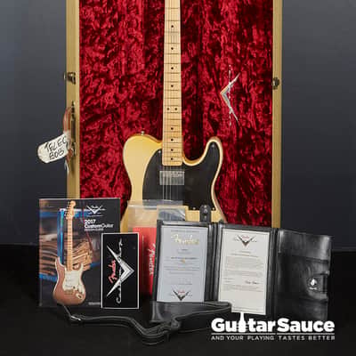 Fender Custom Shop Telecaster Masterbuilt Paul Waller Bob Bain "Son Of A Gun" 2017 Used (Cod. 1402UG) image 14